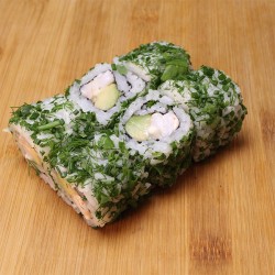 Green rolls crevette/mayo/avocat